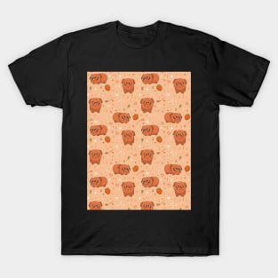 Cool Guinea Pigs Pattern T-Shirt
